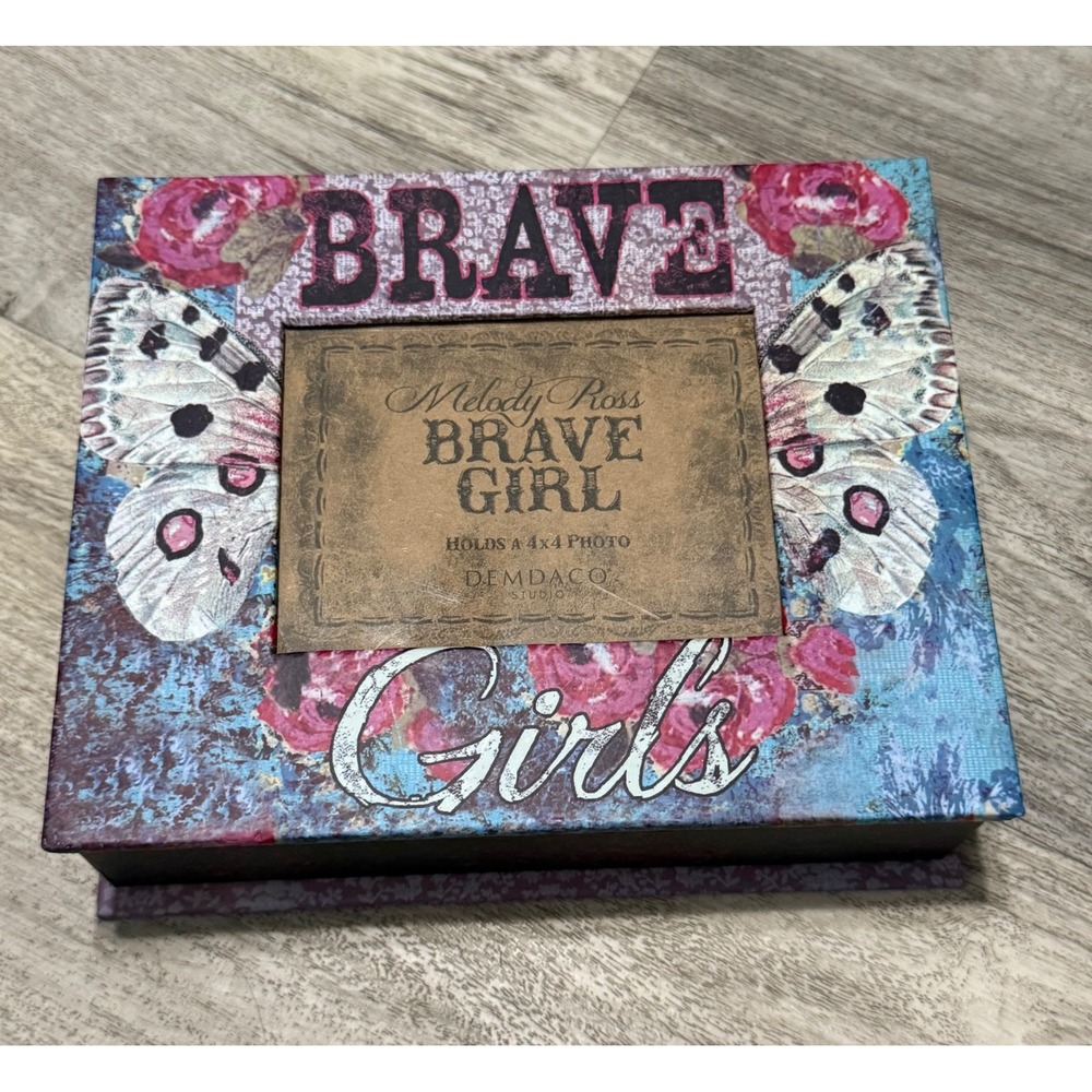 Melody Ross Brave Girl Keepsake Box & Photo Album DEMDACO Girls Decor